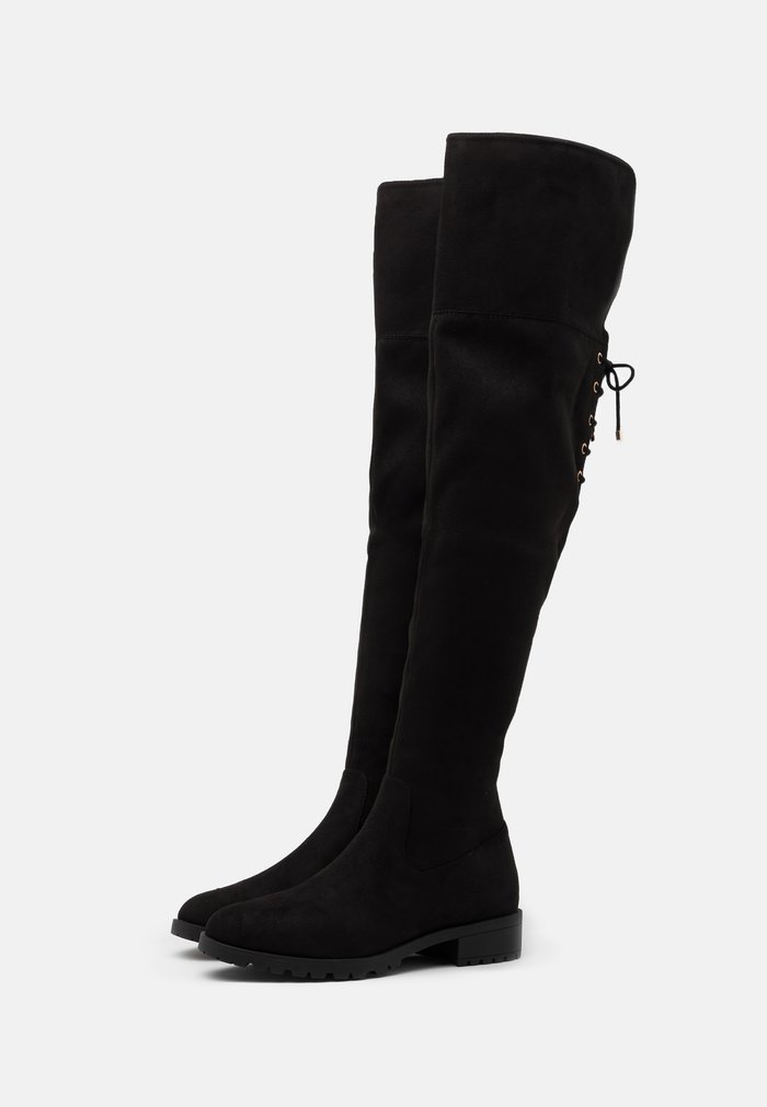 Bottes Anna Field Over the knee Noir Femme | UPS-1530513